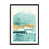 Blue Saffron II Wall Art