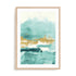 Blue Saffron II Wall Art