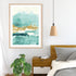 Blue Saffron II Wall Art