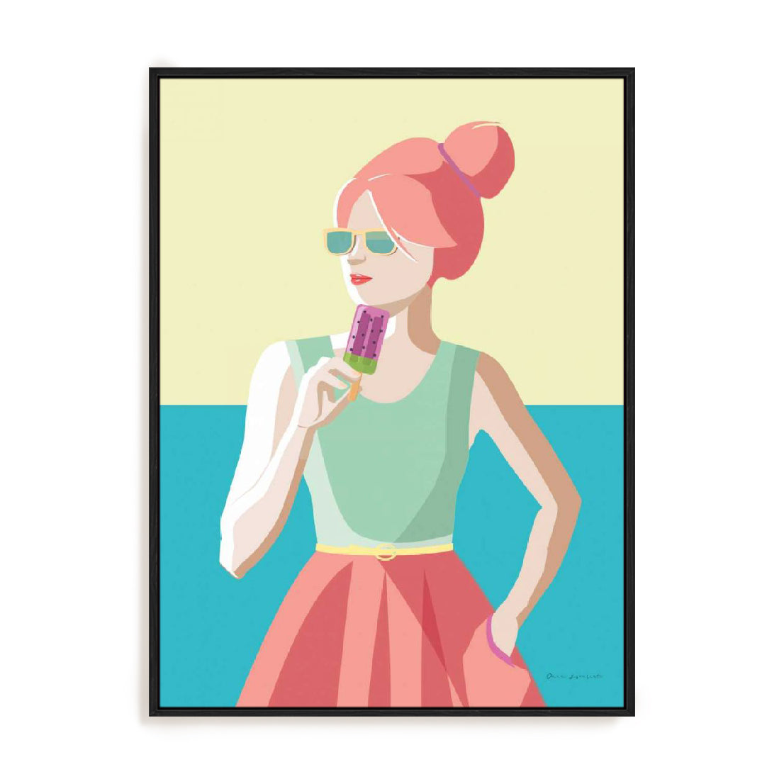 Summer Girl III Wall Art