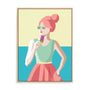 Summer Girl III Wall Art