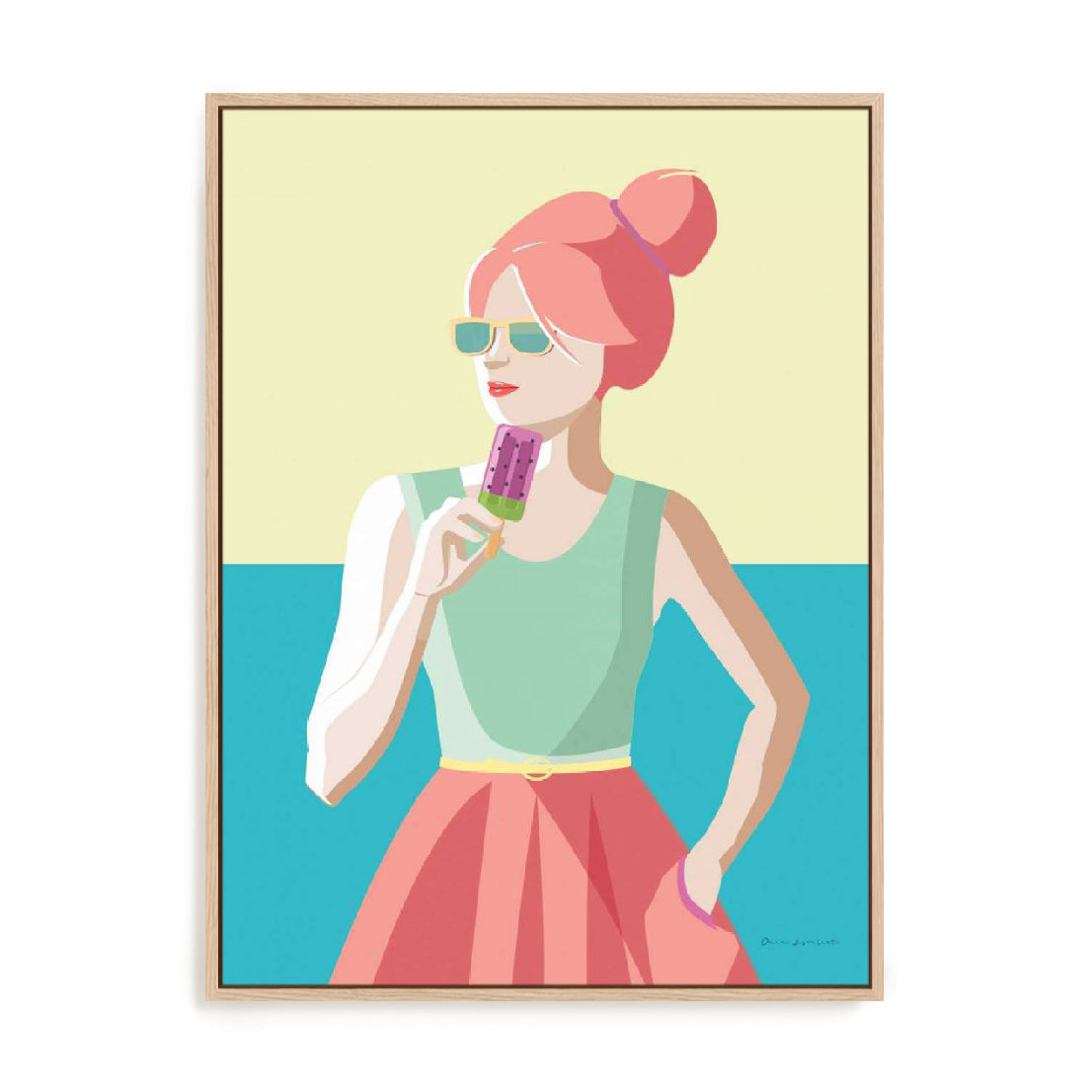 Summer Girl III Wall Art
