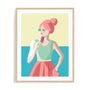 Summer Girl III Wall Art
