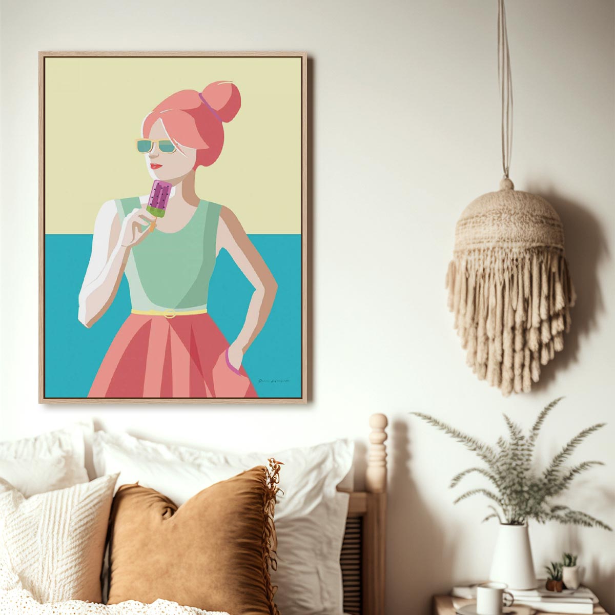 Summer Girl III Wall Art