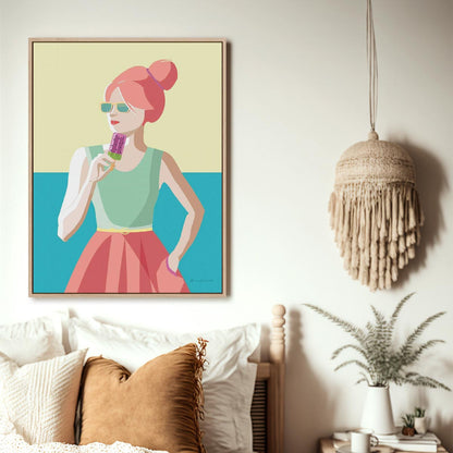 Summer Girl III Wall Art