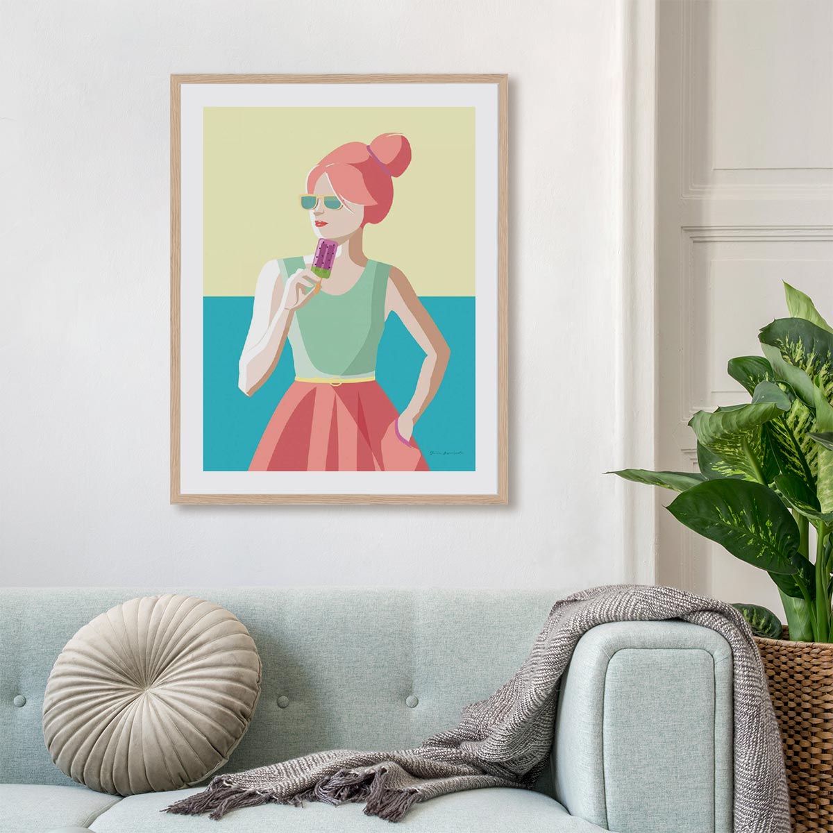 Summer Girl III Wall Art