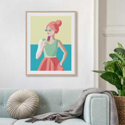 Summer Girl III Wall Art