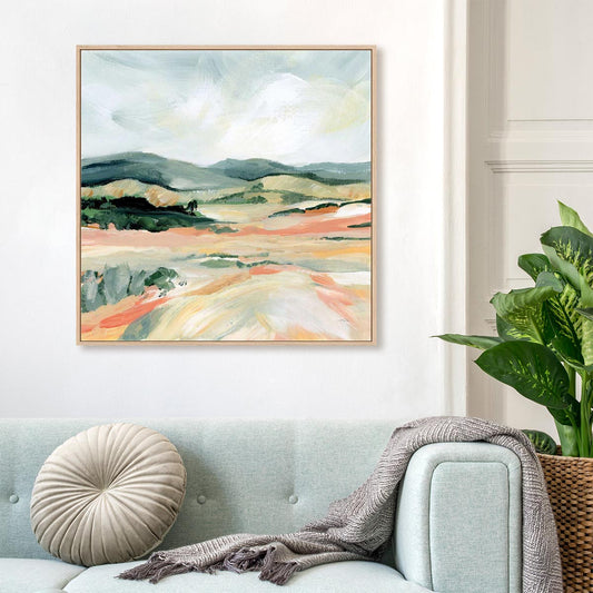 Vermillion Landscape I Wall Art