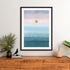 Rising and Setting Wall Art