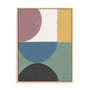 Colorful Retro Abstract V Wall Art
