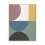 Colorful Retro Abstract V Wall Art