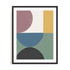 Colorful Retro Abstract V Wall Art