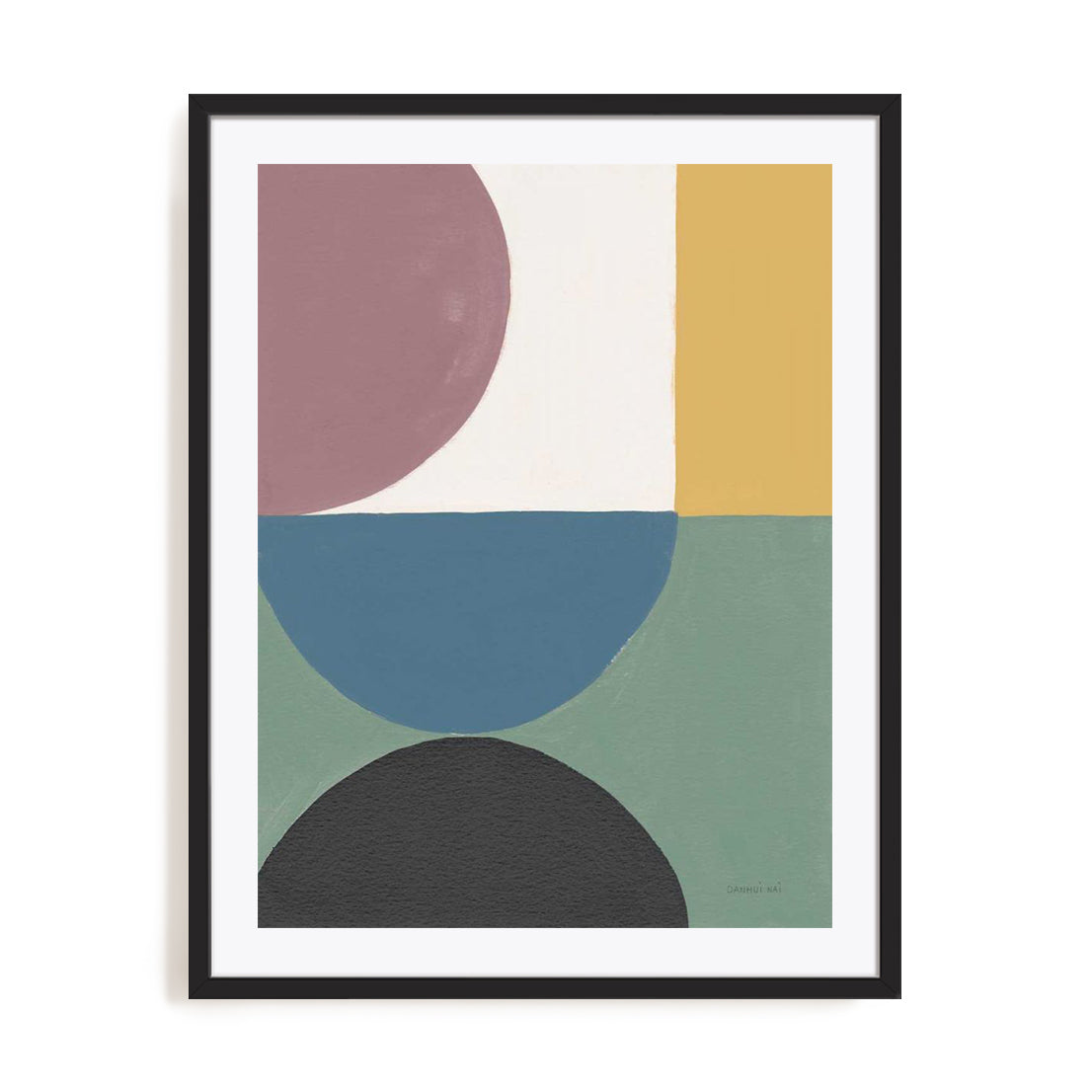 Colorful Retro Abstract V Wall Art