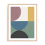 Colorful Retro Abstract V Wall Art
