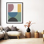 Colorful Retro Abstract V Wall Art