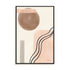 Geo Abstract II Neutral Pink Wall Art