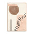 Geo Abstract II Neutral Pink Wall Art