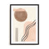 Geo Abstract II Neutral Pink Wall Art