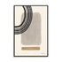 Geo Abstract III Neutral Pink Wall Art