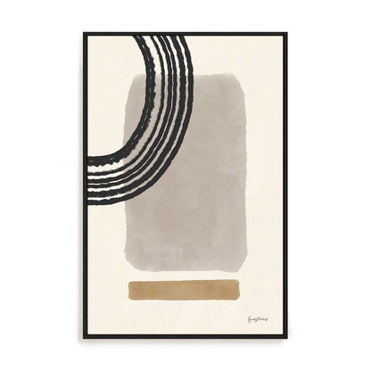Geo Abstract III Neutral Pink Wall Art