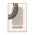 Geo Abstract III Neutral Pink Wall Art