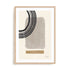 Geo Abstract III Neutral Pink Wall Art