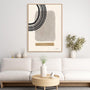 Geo Abstract III Neutral Pink Wall Art