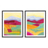 Sunny Landscape I and II Wall Art