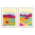 Sunny Landscape I and II Wall Art