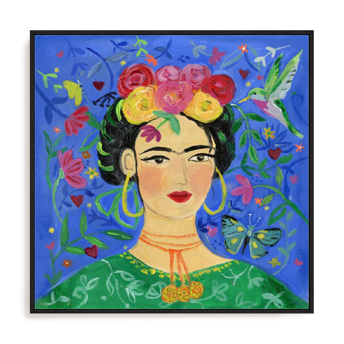 Frida Blue Wall Art