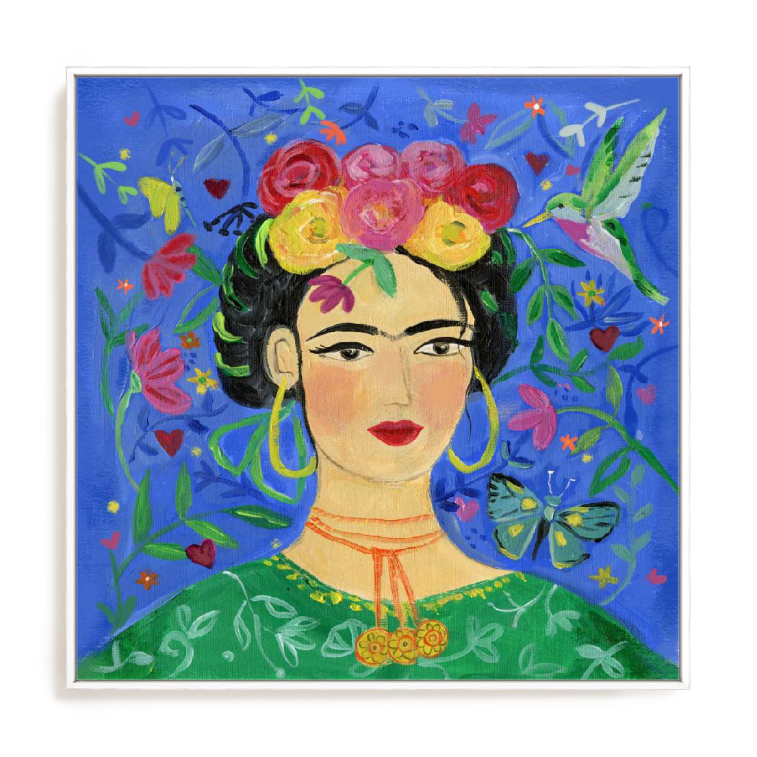 Frida Blue Wall Art