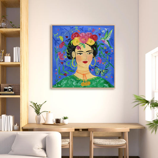 Frida Blue Wall Art