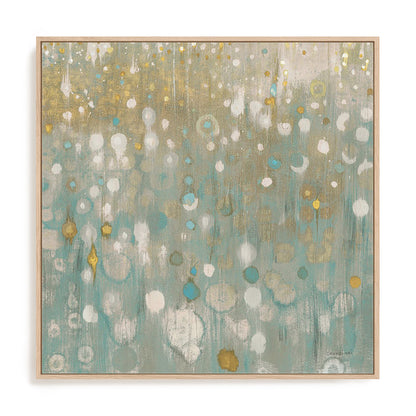 Rain Abstract II Neutral Wall Art
