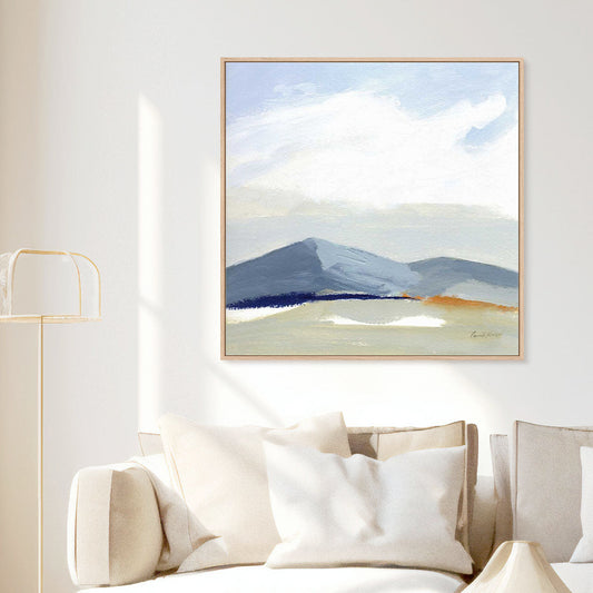 This Land II Art in Stretched Canvas, Framed Print Under Glass, and Gallery Wrapped Shadow Box Canvas