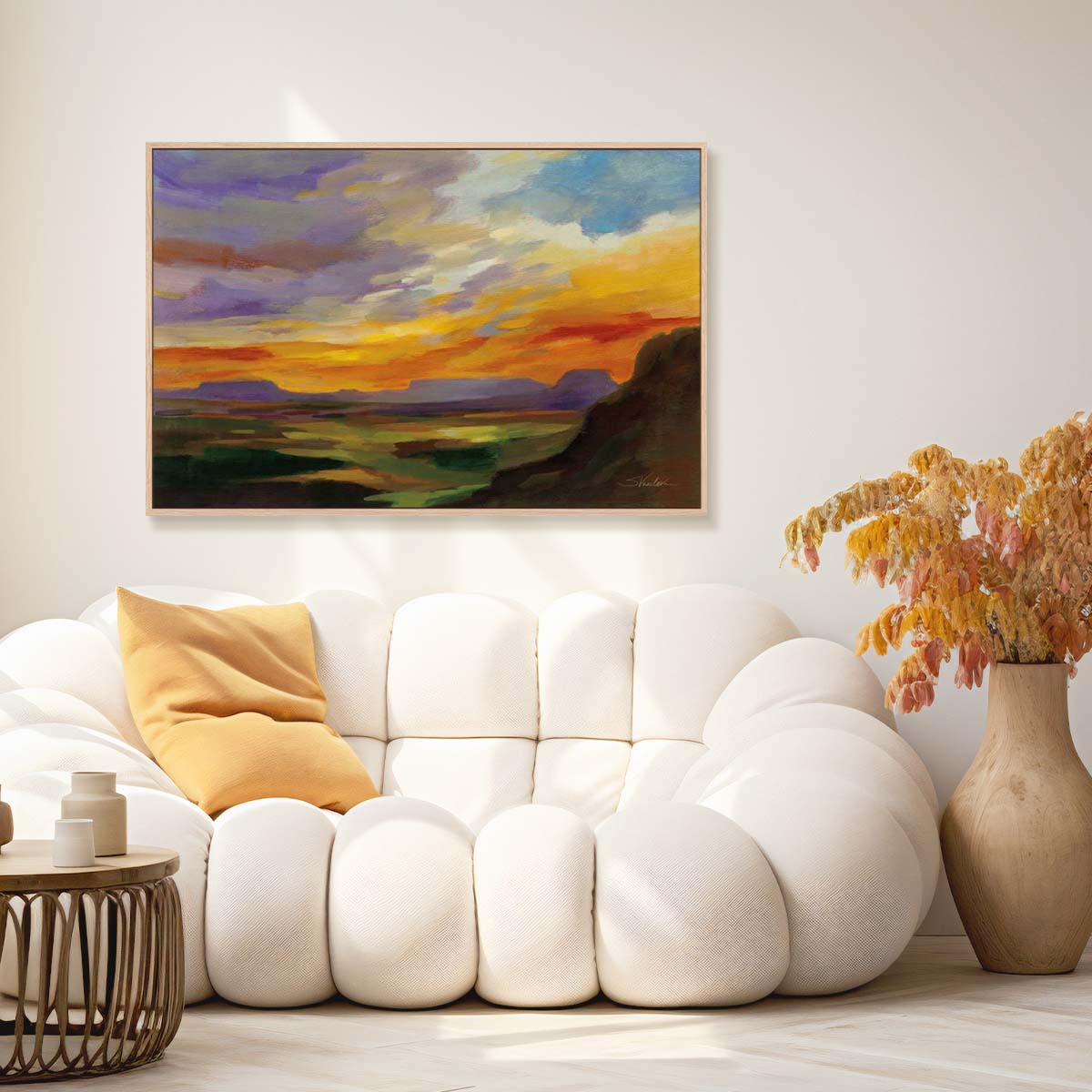 Sonoran Desert Sunset Wall Art