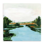 River Flowing Through Wall Art