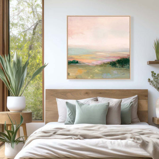 Dark Glowing Valley Wall Art
