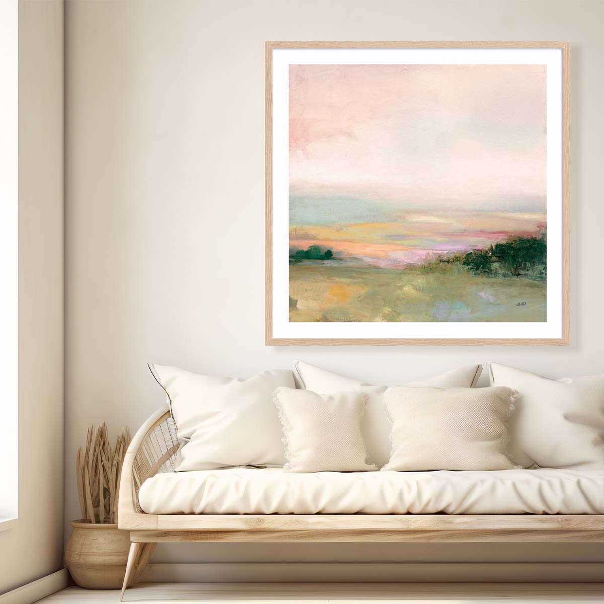 Dark Glowing Valley Wall Art