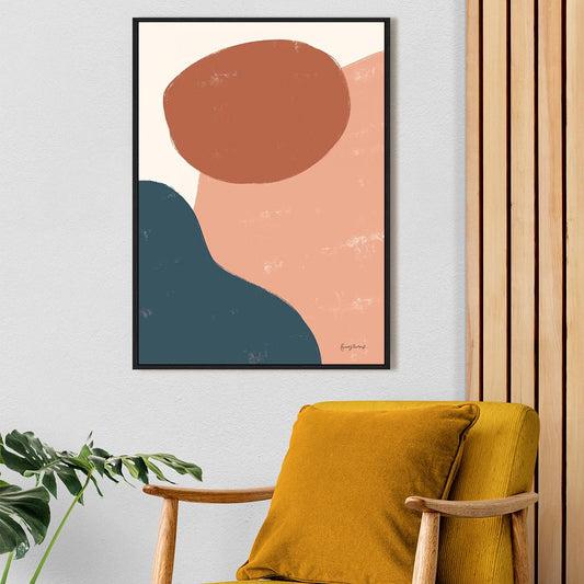 Eclectic I Warm Wall Art