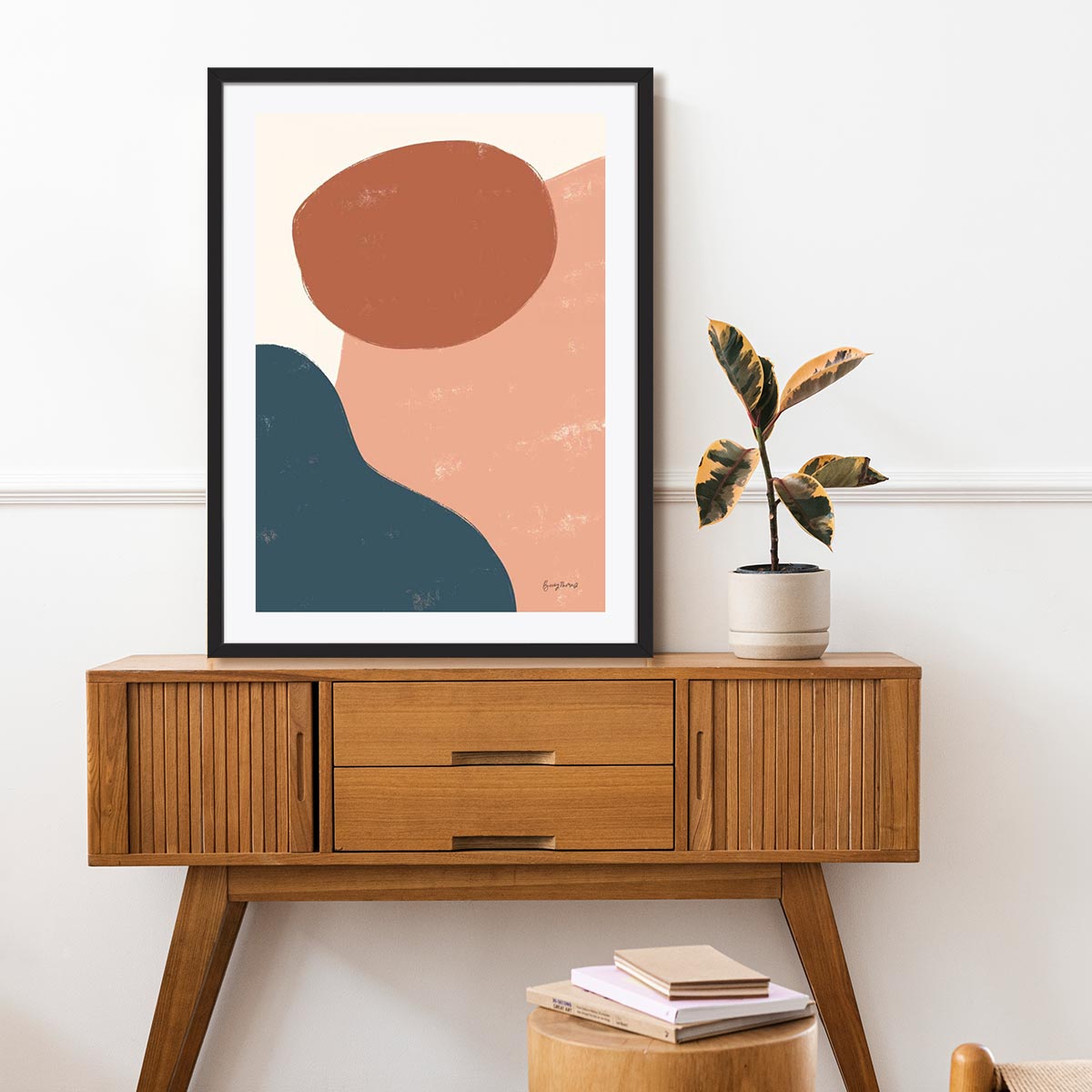 Eclectic I Warm Wall Art