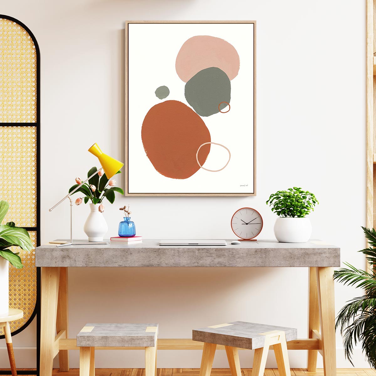 Warm Stepping Stones Wall Art