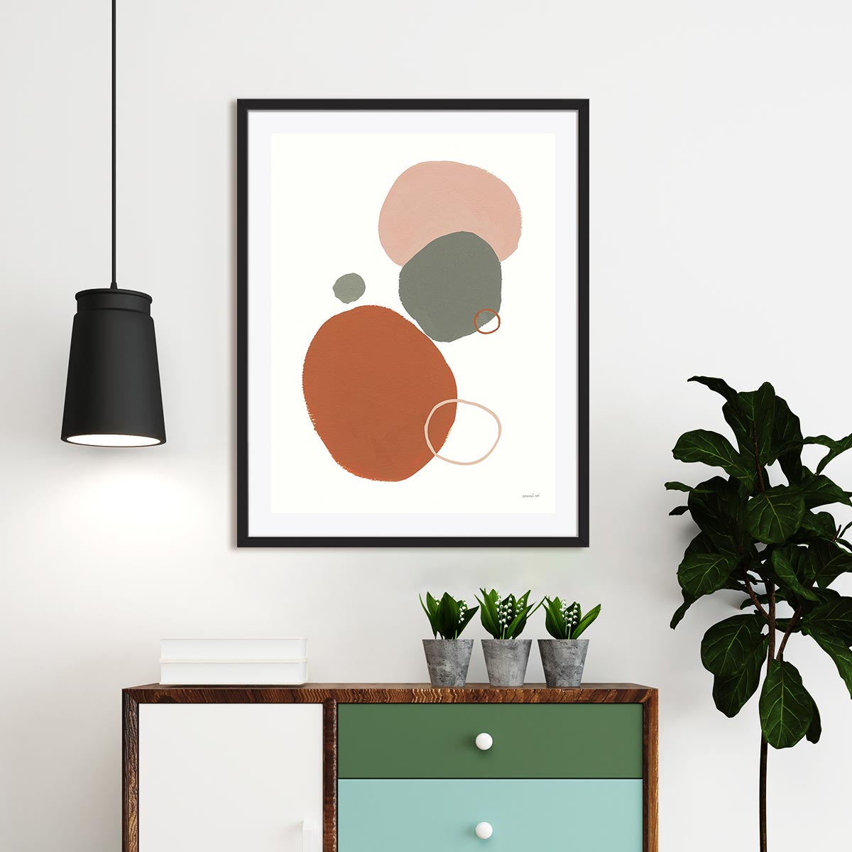 Warm Stepping Stones Wall Art