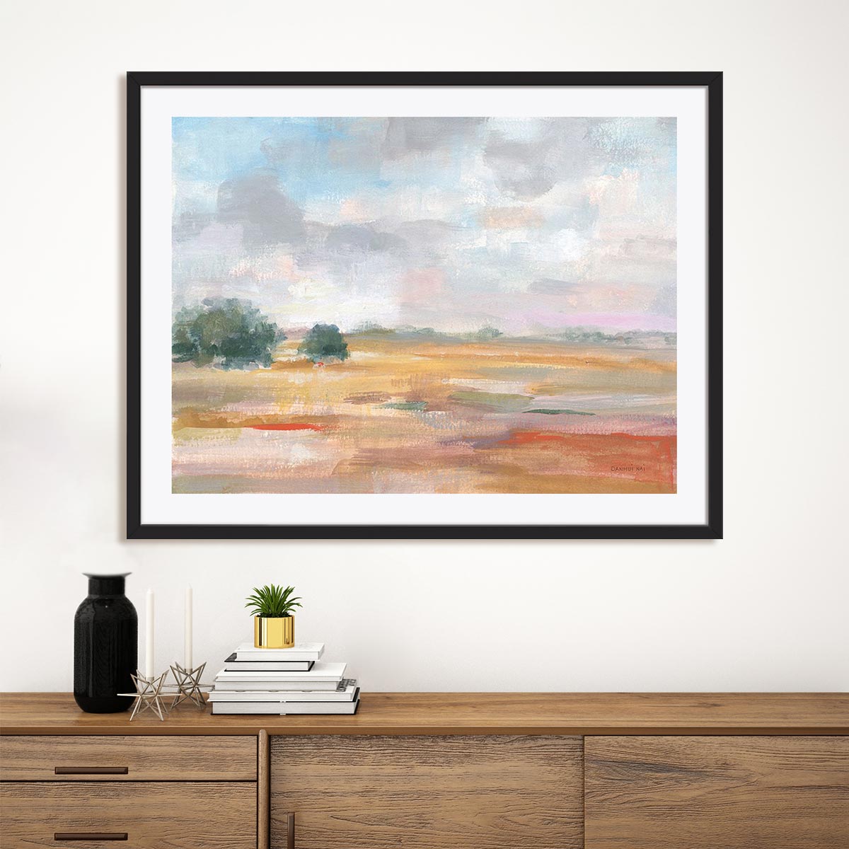Big Sky in October Wall Art