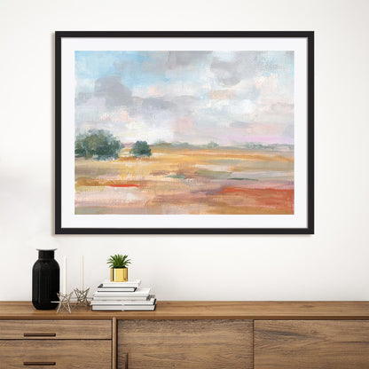 Big Sky in October Wall Art