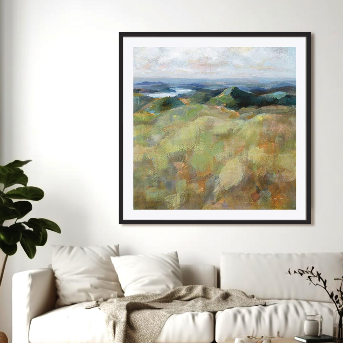 Above the Lakes Crop Wall Art