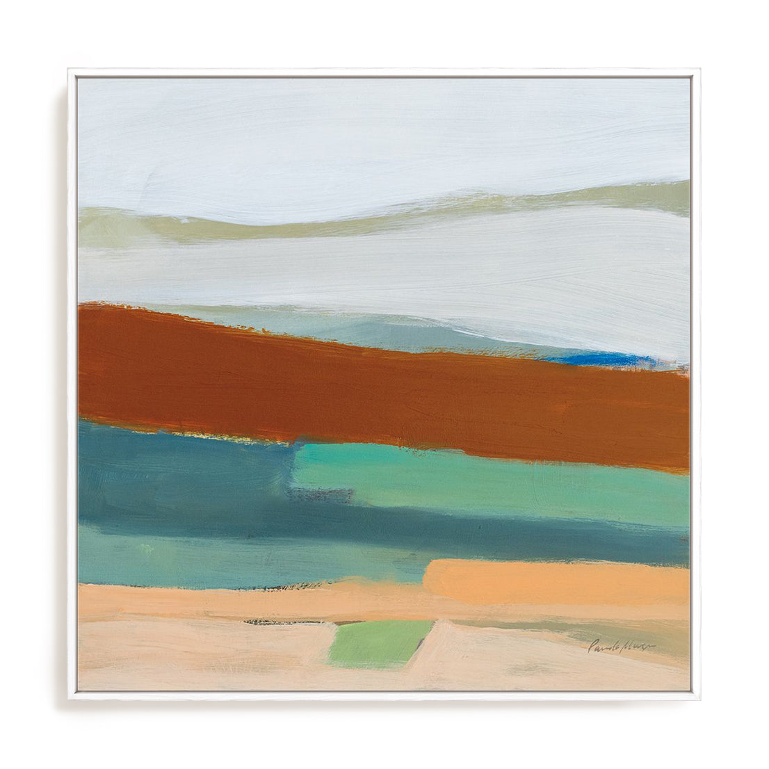Laid Back Art in Stretched Canvas, Framed Print Under Glass, and Gallery Wrapped Shadow Box Canvas