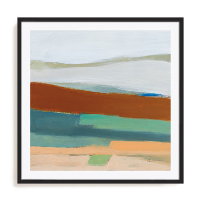 Laid Back Art in Stretched Canvas, Framed Print Under Glass, and Gallery Wrapped Shadow Box Canvas