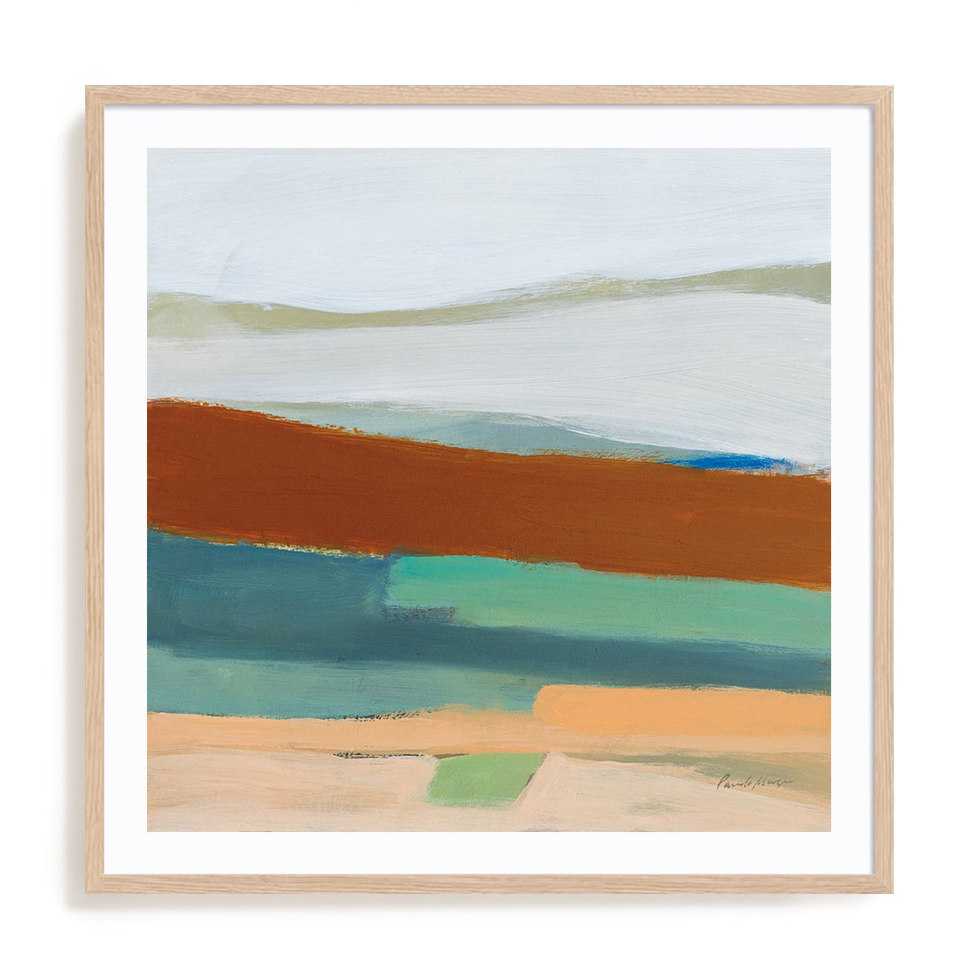 Laid Back Art in Stretched Canvas, Framed Print Under Glass, and Gallery Wrapped Shadow Box Canvas