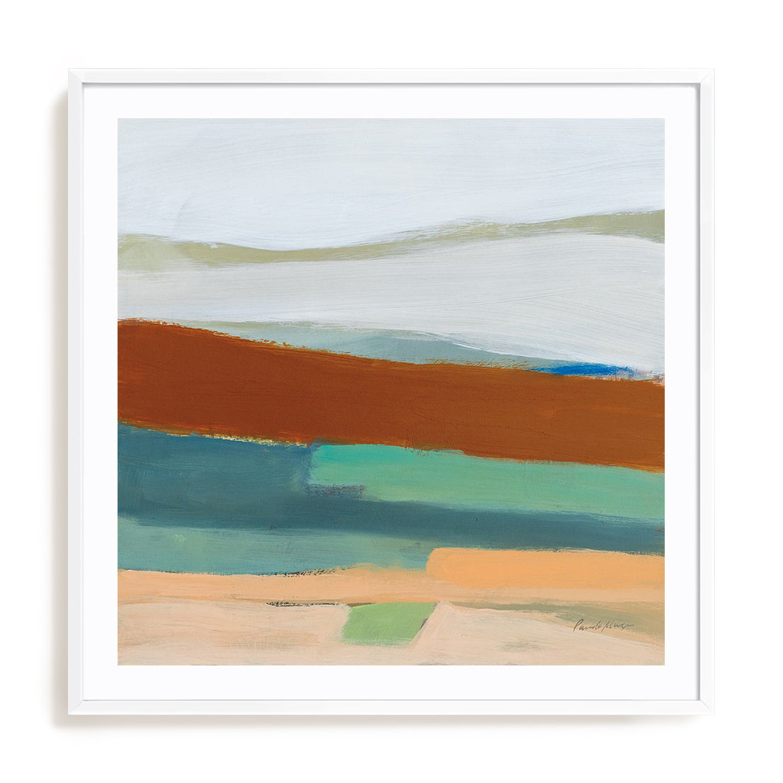 Laid Back Art in Stretched Canvas, Framed Print Under Glass, and Gallery Wrapped Shadow Box Canvas
