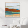 Laid Back Art in Stretched Canvas, Framed Print Under Glass, and Gallery Wrapped Shadow Box Canvas
